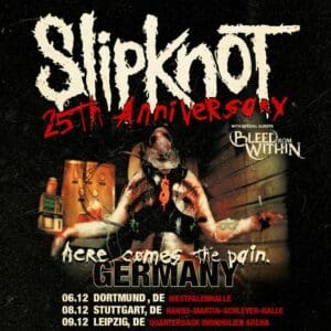 Slipknot - 25th Anniversary Europe 2024 Leipzig QUARTERBACK Immobilien ARENA 09.12.2024 19:30 Uhr