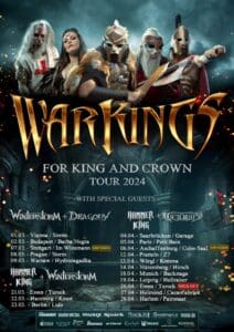 Arena Ticket | Warkings - For King And Crown Tour 2024 Leipzig Hellraiser 19.04.2024 20:00 Uhr | 2024 04 19 Warkings