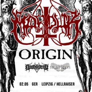 Marduk - Memento Mori Tour 2024 Leipzig Hellraiser 02.05.2024 18:45 Uhr