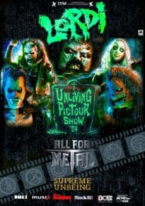 Arena Ticket | Lordi – „Unliving Pictour Show 2024“ Leipzig Hellraiser 03.05.2024 19:00 Uhr | 2025 05 03 Lordi