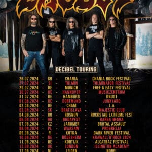 EXODUS – Tour 2024 Leipzig Hellraiser 14.08.2024 19:30 Uhr