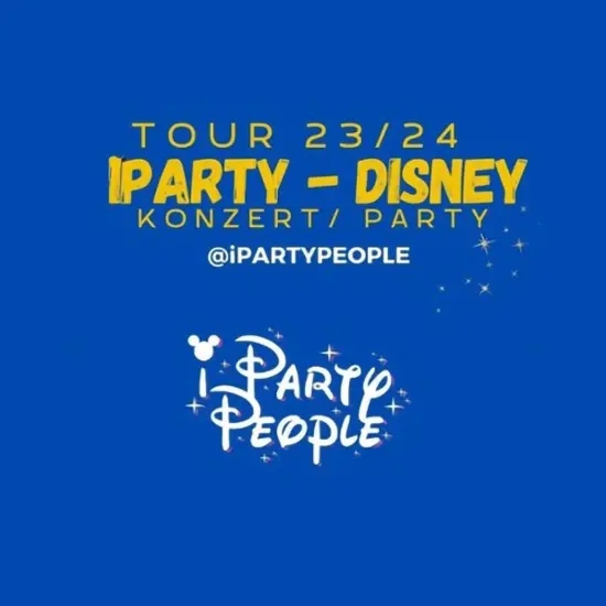 Arena Ticket | iPartyPeople Leipzig DisneyParty Täubchenthal Leipzig 27.09.2024 22:00 Uhr | 2024 09 27 ipartypeople leipzig disneyparty