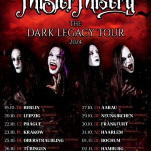 MISTER MISERY - THE DARK LEGACY TOUR 2024 Leipzig Hellraiser 20.10.2024 20:00 Uhr