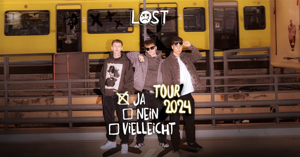 Arena Ticket | Lost - "Ja, Nein, Vielleicht" Tour Leipzig Naumanns im Felsenkeller 22.11.2024 20:00 Uhr | 2024 11 22 Lost 4