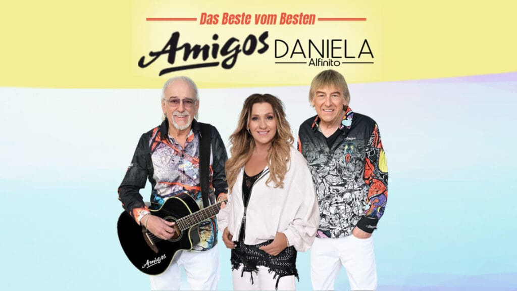 Arena Ticket | Amigos - Das Beste vom Besten Grimma GGI Muldentalhalle 28.09.2024 16:00 Uhr | 2024 09 28 Amigos