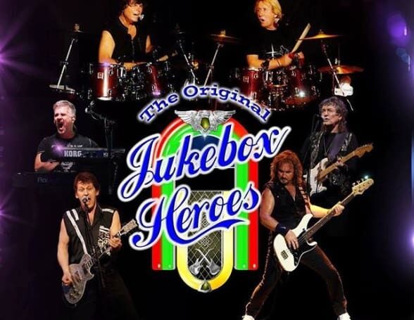 Arena Ticket | Jukebox Heroes - mit den Hits von Sweet, Slade u.v.a. Borna Stadtkulturhaus Borna 10.01.2025 19:30 Uhr | 2025 01 10 Jukebox Heros e1717756927625