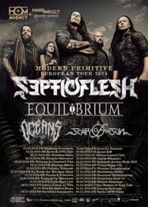 Arena Ticket | SEPTICFLESH - MODERN PRIMITIVE European Tour 2024 - Leipzig Hellraiser 01.11.2024 19:00 Uhr | 2024 11 01 Septicflesh