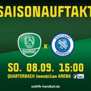 SC DHfK Leipzig - TVB Stuttgart 08.09.2024 15:00 Uhr QIA Leipzig