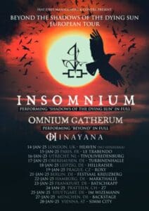 Arena Ticket | INSOMNIUM „Beyond the Shadows Tour 2025“ Leipzig Hellraiser 18.01.2025 19:30 Uhr | 2025 01 18 Insomnium