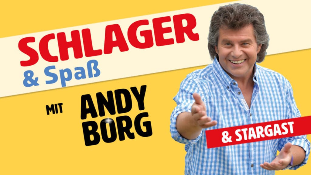 Arena Ticket | Schlager & Spaß mit Andy Borg und Gästen Chemnitz Stadthalle Chemnitz 12.11.2024 16:00 Uhr | 2024 11 12 Andy Borg