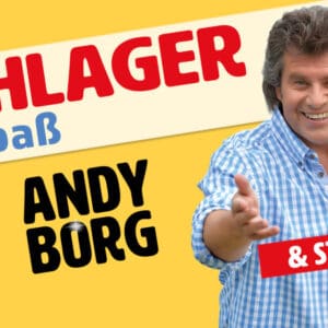Schlager & Spaß mit Andy Borg und Gästen Chemnitz Stadthalle Chemnitz 12.11.2024 16:00 Uhr