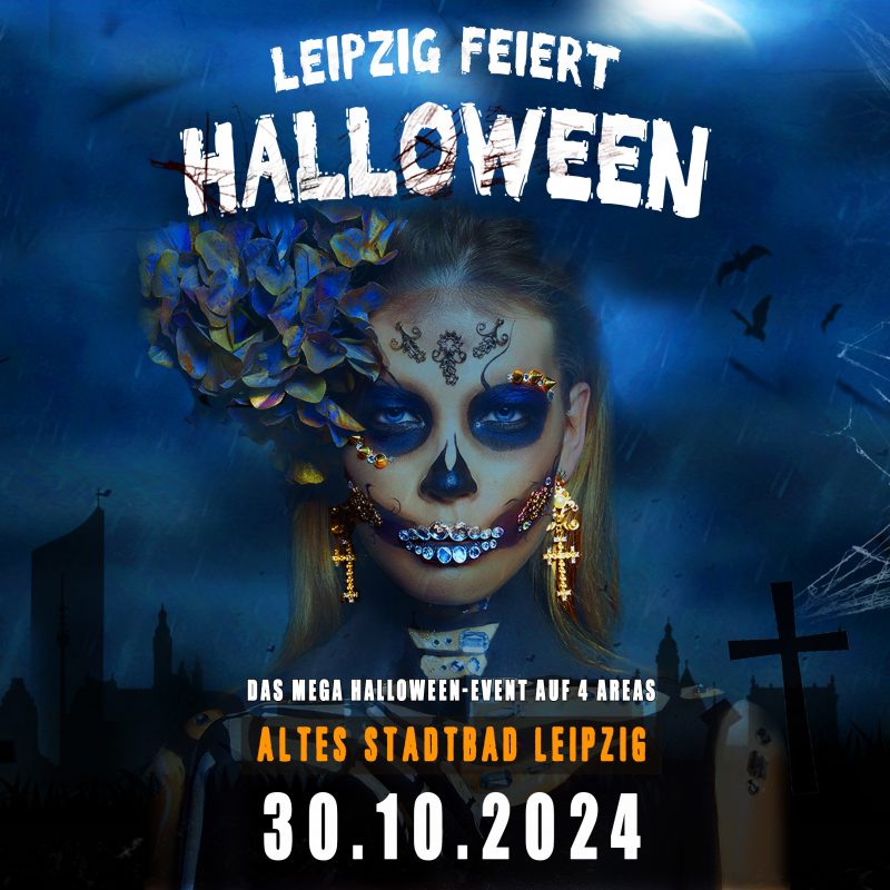 Arena Ticket | Leipzig feiert Halloween - Leipzig, Historisches Stadtbad 30.10.2024 22:00 Uhr | 2024 1n 30 Halloween