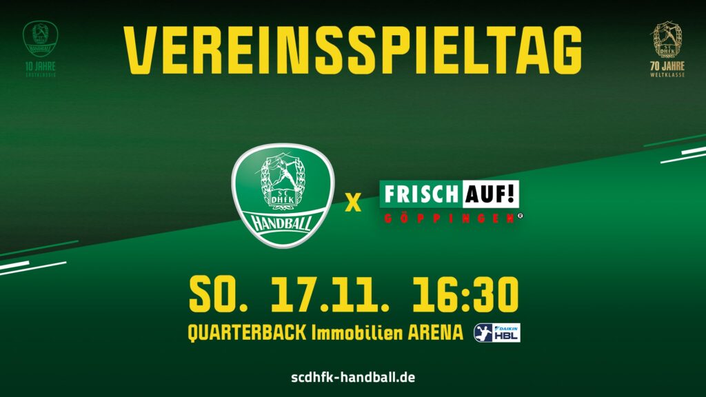 Arena Ticket | SC DHfK Leipzig - FA Göppingen 17.11.2024 16:30 Uhr QIA Leipzig | 2024 17 11 Goeppingen 1