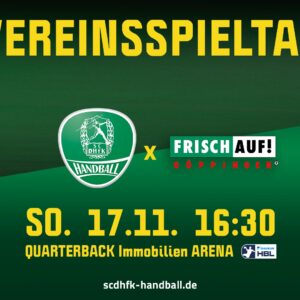 SC DHfK Leipzig - FA Göppingen 17.11.2024 16:30 Uhr QIA Leipzig