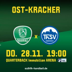 SC DHfK Leipzig - THSV Eisenach 28.11.2024 19:00 Uhr QIA Leipzig