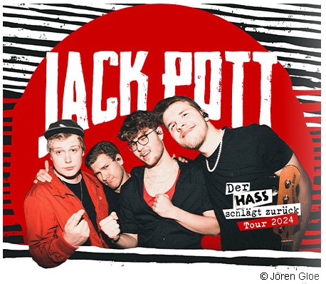 Arena Ticket | Jack Pott - Der Hass schlägt zurück Tour 2024 Zusatzshow Leipzig Moritzbastei 17.04.2025 20:00 Uhr | 2025 04 17 Jack Pott