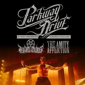 Arena Ticket | Parkway Drive - 20 Years Anniversary Tour Leipzig QUARTERBACK Immobilien ARENA 19.09.2025 18:00 Uhr | PWD IG 4x5 Page1 1x1 20250918084239
