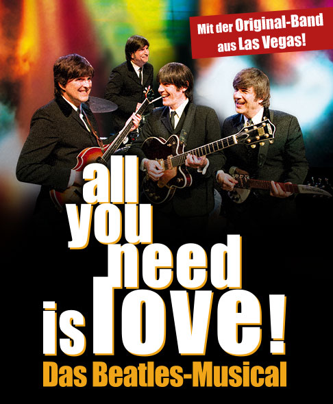 Arena Ticket | all you need is love - Gewandhaus Großer Saal Leipzig 26.01.2025 19:00 Uhr | 2025 01 26 all you need