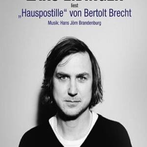Lars Eidinger - liest und singt Bertolt Brechts Hauspostille Konzertsaal Kulturpalast Dresden  22.11.2026 18:00 Uhr