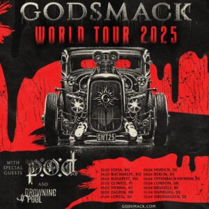 Godsmack - World Tour 2025 Leipzig Haus Auensee 01.04.2025 20:00 Uhr
