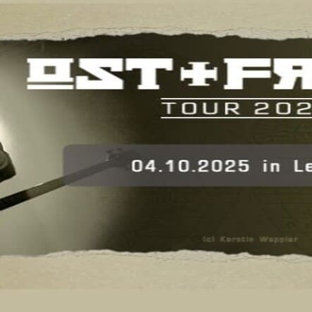 OST+FRONT - Leipzig Hellraiser 04.10.2025 verlegt 07.03.2026 20:00 Uhr 12 Arena Ticket | OST+FRONT - Leipzig Hellraiser 04.10.2025 verlegt 07.03.2026 20:00 Uhr | 2025 10 04 Ost Front 1x1 20250930162027