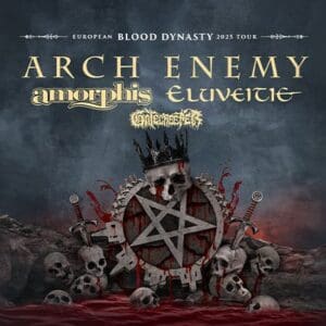 Arch Enemy - European Blood Dynasty 2025 Tour Leipzig Haus Auensee 05.11.2025 18:00 Uhr