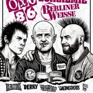 Die große Oiropa Tour 2025 - Oxo 86, Loikaemie, Berliner Weisse, Haemoroids - Leipzig - Felsenkeller 05.12.2025 19:00 Uhr