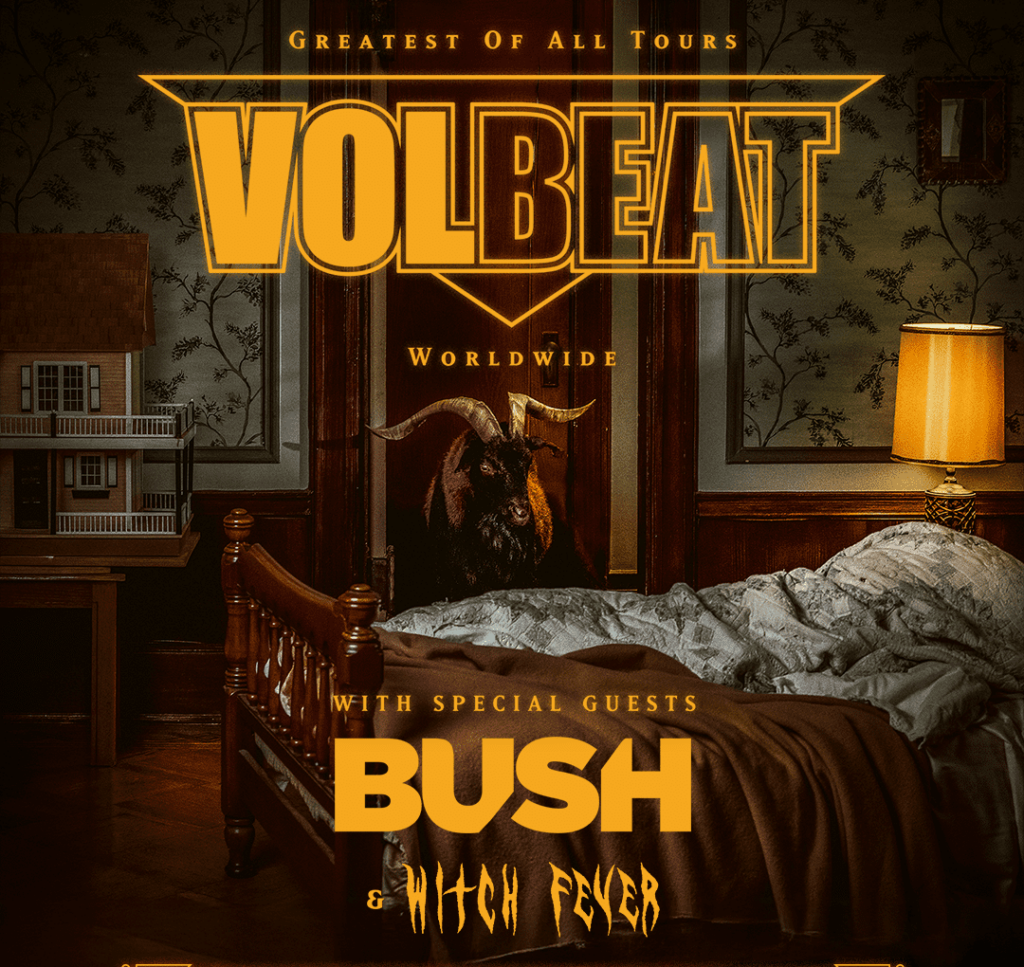Arena Ticket | Volbeat - Greatest Of All Tours Worldwide Leipzig QUARTERBACK Immobilien ARENA 10.10.2025 19:00 Uhr | 2025 10 10 Volbeat 1 e1742995419262