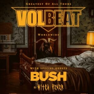 Volbeat - Greatest Of All Tours Worldwide Leipzig QUARTERBACK Immobilien ARENA 10.10.2025 19:00 Uhr