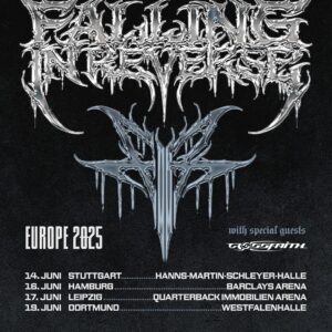 Falling In Reverse - Tour 2025 Leipzig QUARTERBACK Immobilien ARENA 17.06.2025 19:30 Uhr