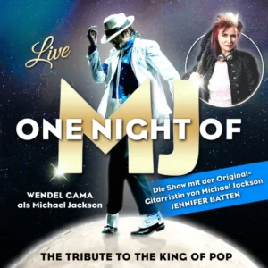 Arena Ticket | One Night Of MJ - The Tribute To The King of Pop - Halle Georg-Friedrich-Händel-Halle 11.09.2025 19:30 Uhr | 2025 09 11 25 One Night of MJ