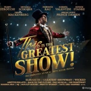 This is THE GREATEST SHOW! - Die größten Musical Hits aller Zeiten - LIVE 2026 Gewandhaus zu Leipzig, Großer Saal 01.04.2026 20:00 Uhr