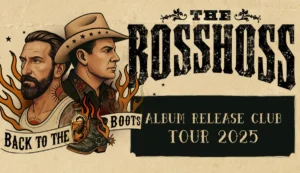 Arena Ticket | The BossHoss - Back to the Boots - Täubchenthal Leipzig 06.10.2025 20:00 Uhr | 2025 10 07 The BossHoss