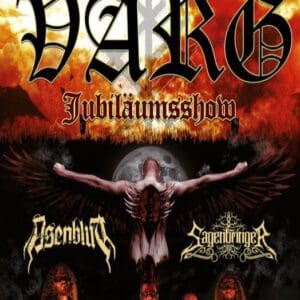 20 Jahre VARG Jubiläumskonzert VARG + Asenblut + Sagenbringer Leipzig Hellraiser 27.12.2025 18:30 Uhr