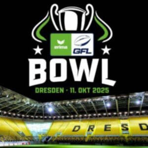 Arena Ticket | ERIMA GFL Bowl 2025 - American Football / Endspiel um die Deutsche Meisterschaft Dresden Rudolf-Harbig-Stadion 11.10.2025 17:00 Uhr | 2025 10 11 ERIMA GFL Bowl 1 1x1 20250918074711