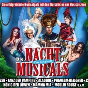 Die Nacht der Musicals 2026 Haus Auensee Leipzig 15.02.2026 20:00 Uhr
