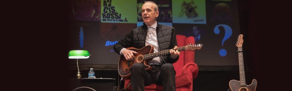 Arena Ticket | An Evening with Francis Rossi - Songbook Tour 2026 - Dresden Alter Schlachthof 06.05.2026 20:00 Uhr | 2026 05 06 Francis Rossi