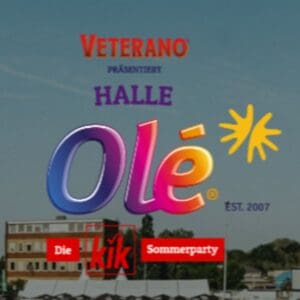 Halle OLÉ - Die größte Mallorca Party-Tour der Welt Halle Freilichtbühne Peißnitz 11.07.2026 12:00 Uhr