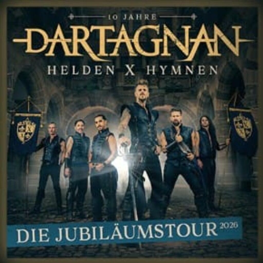 dARTAGNAN - special guests: Storm Seeker & Doppelbock Leipzig Felsenkeller 06.11.2026 18:30 Uhr 9 Arena Ticket | dARTAGNAN - special guests: Storm Seeker & Doppelbock Leipzig Felsenkeller 06.11.2026 18:30 Uhr | 2026 11 06 dartagnan 1x1 20260228120120