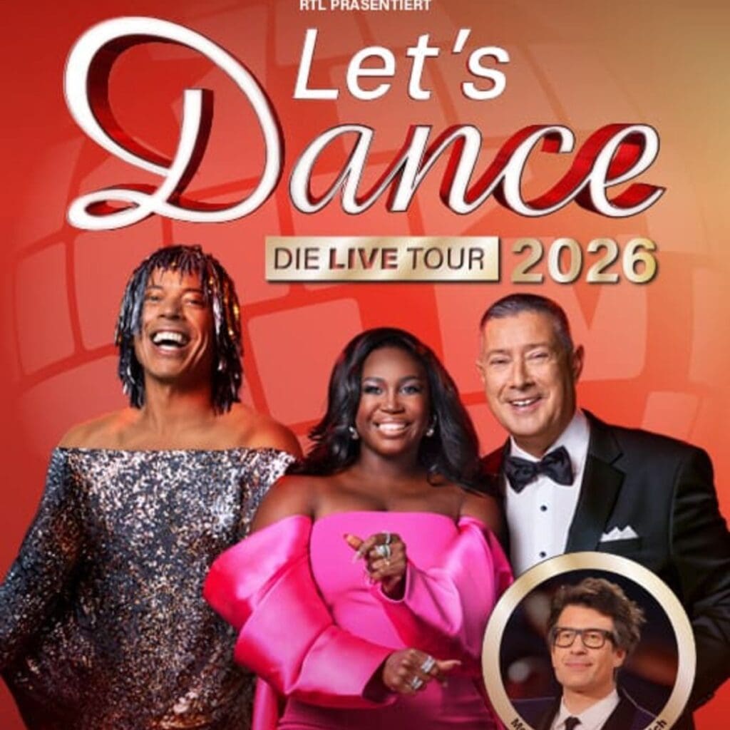Arena Ticket | LET'S DANCE - Lets Dance Die Live-Tour 2026 Leipzig QUARTERBACK Immobilien ARENA 11.11.2026 20:00 Uhr | 2026 11 10 LetsDance25 Konfetti Rot sc highl art portrait 1x1 20251103131856