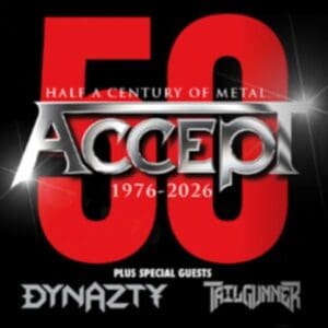 ACCEPT - 50th Anniversary Tour 2026 Berlin Uber Eats Music Hall 08.12.2026 19:00 Uhr