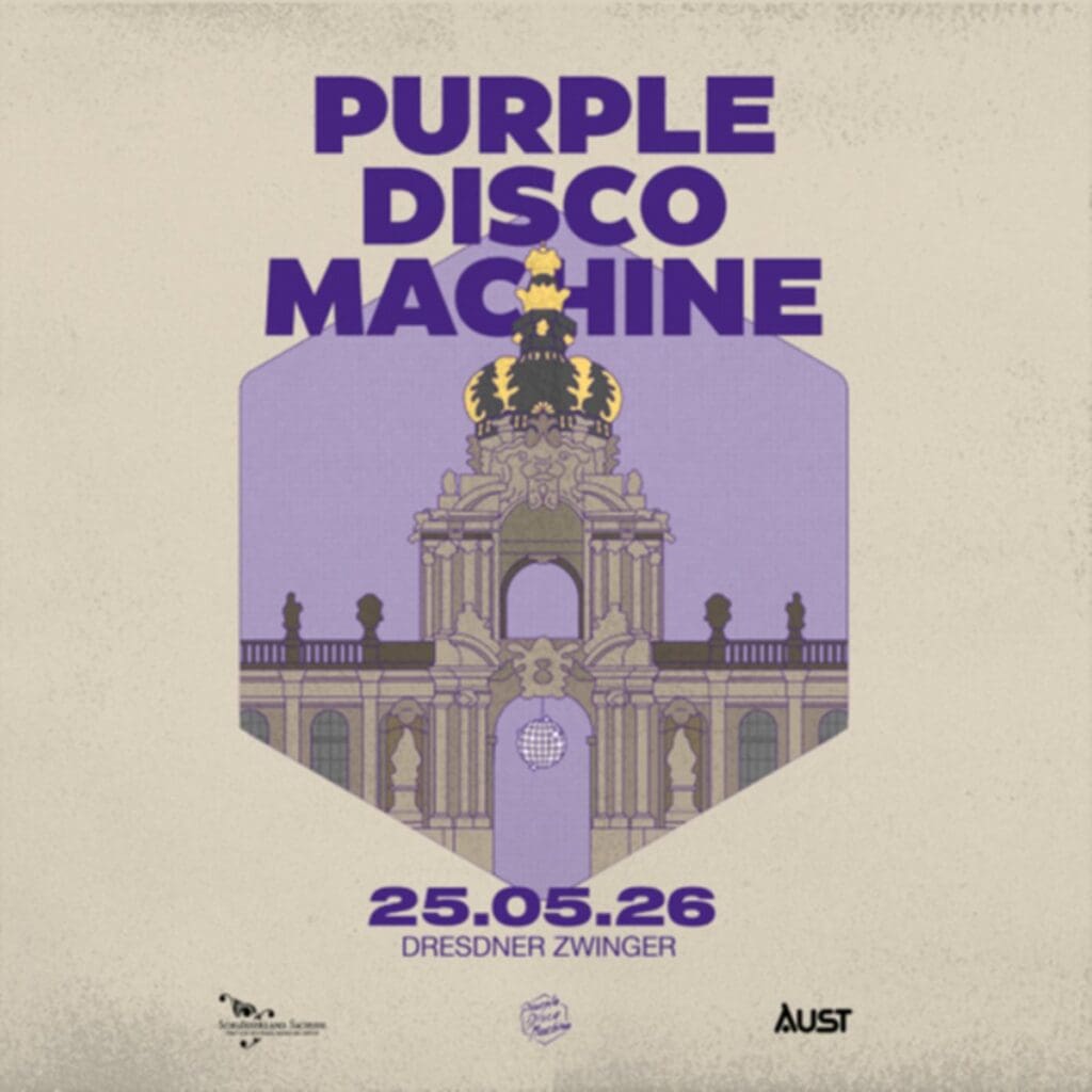 Purple Disco Machine & Friends - Disco im Zwinger - 3. Zusatzshow Dresden Zwinger Innenhof 25.05.2026 20:00 Uhr 3 Arena Ticket | Purple Disco Machine & Friends - Disco im Zwinger - 3. Zusatzshow Dresden Zwinger Innenhof 25.05.2026 20:00 Uhr | 2026 05 25 Purple Disco Machine 1x1 20260421135027