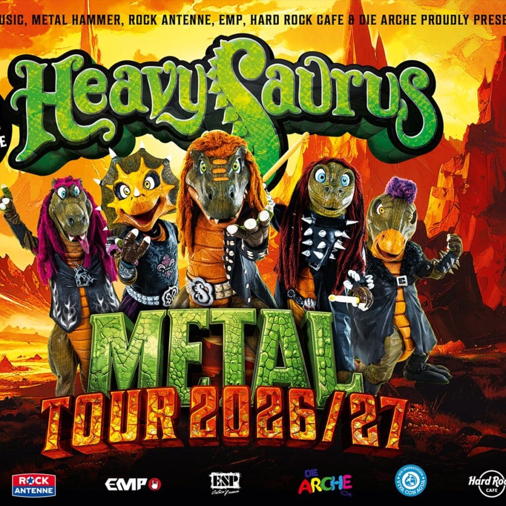 Heavysaurus - Metal Tour 2026/27 Thale Harzer Bergtheater 07.08.2026 17:30 Uhr 12 Arena Ticket | Heavysaurus - Metal Tour 2026/27 Thale Harzer Bergtheater 07.08.2026 17:30 Uhr | 2026 08 07 Heavysaurus 1x1 20260516132309