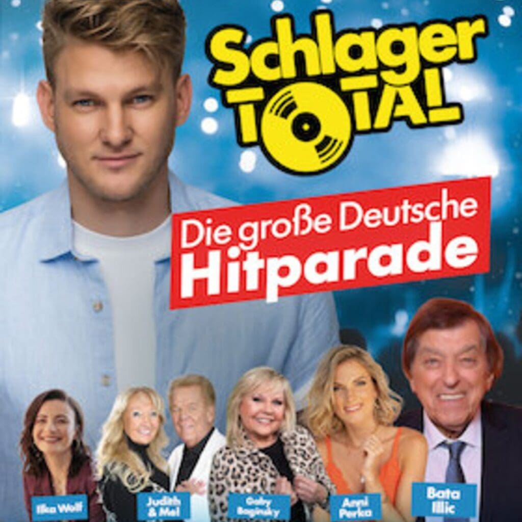 SCHLAGER TOTAL - Die große deutsche Hitparade - Weißenfels Kulturhaus - 19.02.2027 18:00 Uhr 6 Arena Ticket | SCHLAGER TOTAL - Die große deutsche Hitparade - Weißenfels Kulturhaus - 19.02.2027 18:00 Uhr | 2027 02 19 Schlager Total 1x1 20260730104001