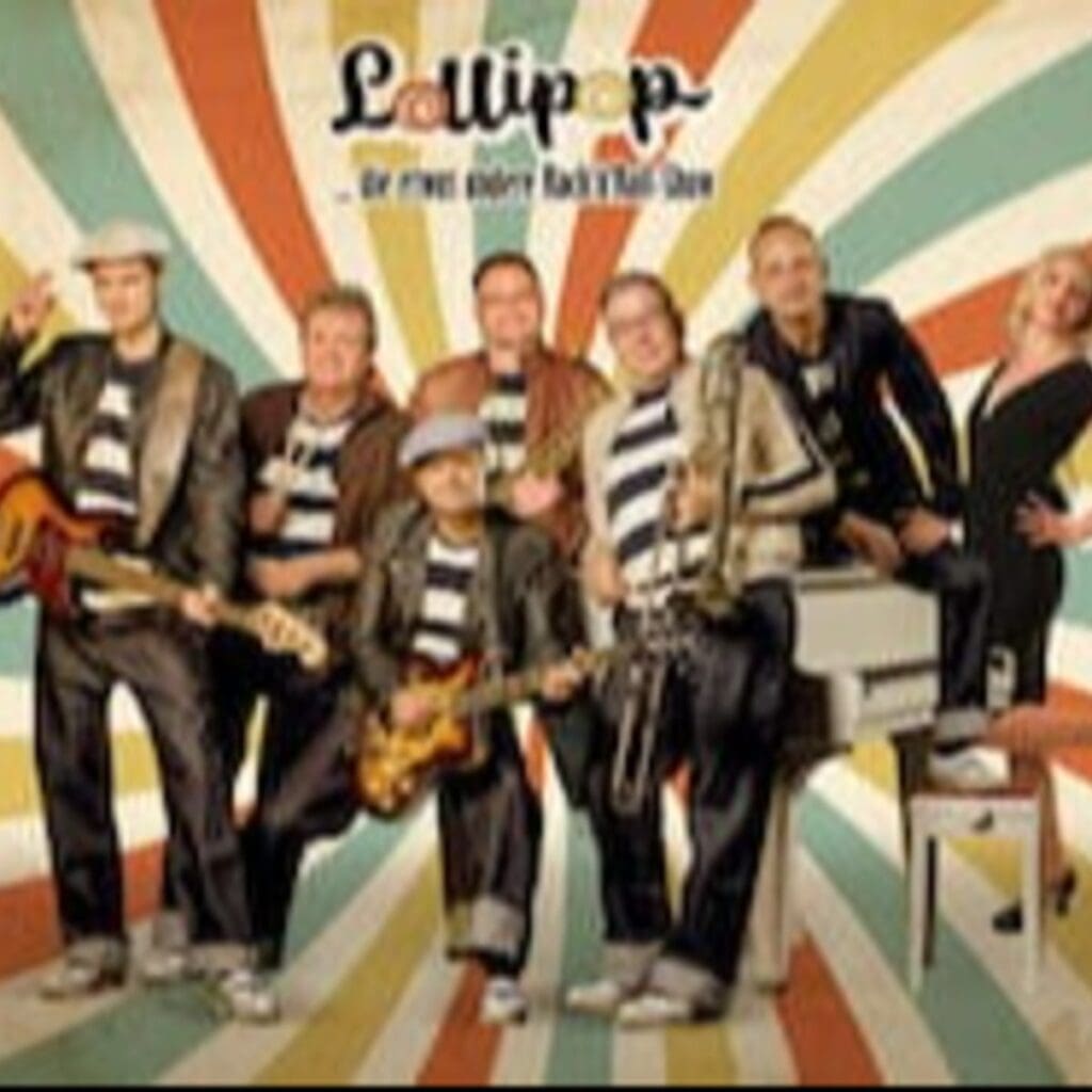 DIE WIRTSCHAFTSWUNDER-BAND - SILVESTERPARTY - LOLLIPOP - Hits der 50er und 60er Jahre - Böhlen - Kulturhaus 31.12.2026 19:00 Uhr 6 Arena Ticket | DIE WIRTSCHAFTSWUNDER-BAND - SILVESTERPARTY - LOLLIPOP - Hits der 50er und 60er Jahre - Böhlen - Kulturhaus 31.12.2026 19:00 Uhr | 2026 12 31 Lollipop Silvesterkonzert 1x1 20260807123506
