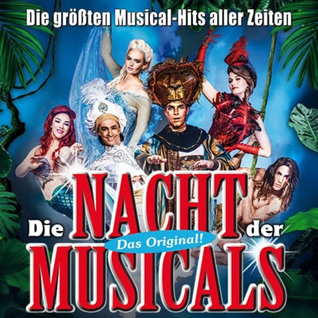 Die Nacht der Musicals - Die erfolgreichste Musicalgala aller Zeiten Stadthalle Chemnitz 17.02.2027 20:00 Uhr 8 Arena Ticket | Die Nacht der Musicals - Die erfolgreichste Musicalgala aller Zeiten Stadthalle Chemnitz 17.02.2027 20:00 Uhr | 2027 02 17 Nacht der Musicals 1x1 20260808115547