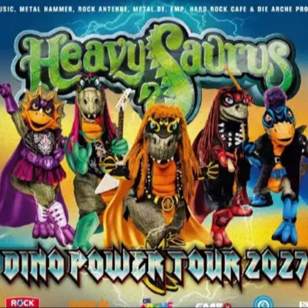 Arena Ticket | Heavysaurus - Mission Dino Power Tour 2027 - Erfurt - Alte Oper - 09.05.2027 14:00 Uhr | 2027 05 09 Heavy Saurus 1x1 20260806093127