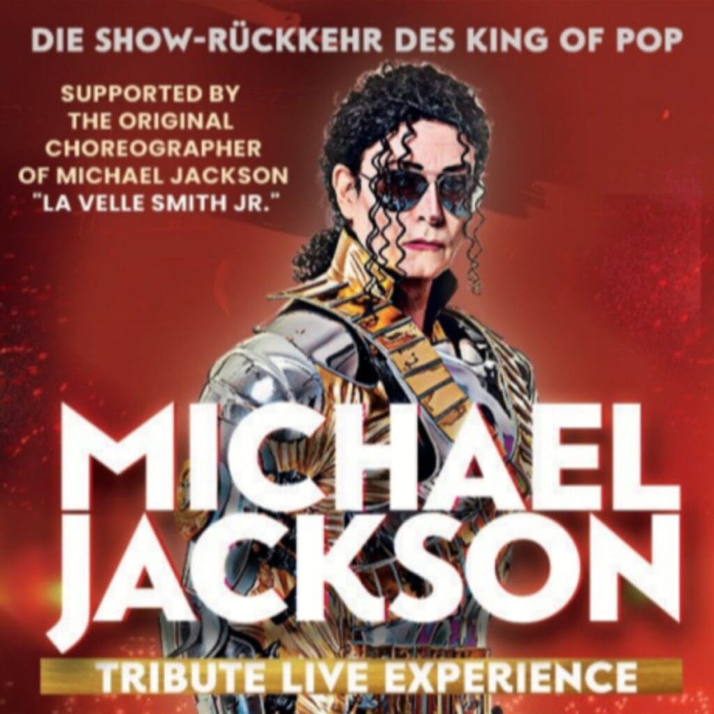 Michael Jackson Tribute Live Experience Magdeburg AMO Kulturhaus 24.04.2027 19:30 Uhr 12 Arena Ticket | Michael Jackson Tribute Live Experience Magdeburg AMO Kulturhaus 24.04.2027 19:30 Uhr | 2027 04 24 Michael Jackson Tribute 1x1 20260904144257